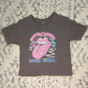 Rolling Stones Cropped Tee - The Rolling Stones